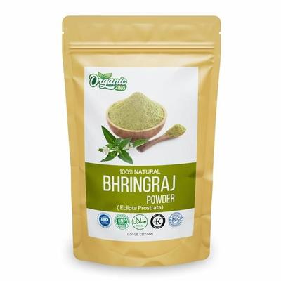 Organik Zing Bhringraj Tozu | Saç Bakımı için Saf ve Doğal Takviye - 227g