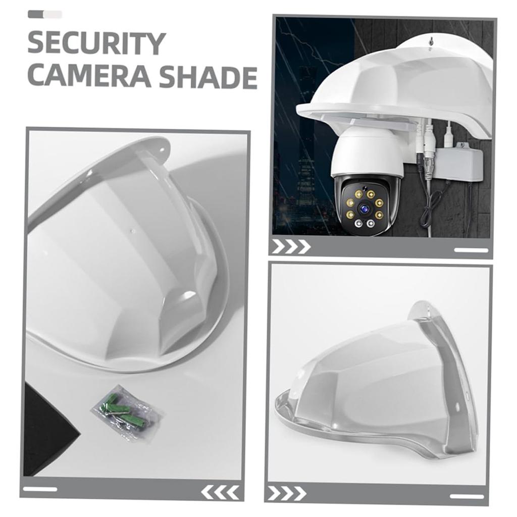 BHBL 2 PCS Surveillance Rain Cover Camera Sun Hood Security Camera Protection Security Camera Rain Cover Camera Rain Cover