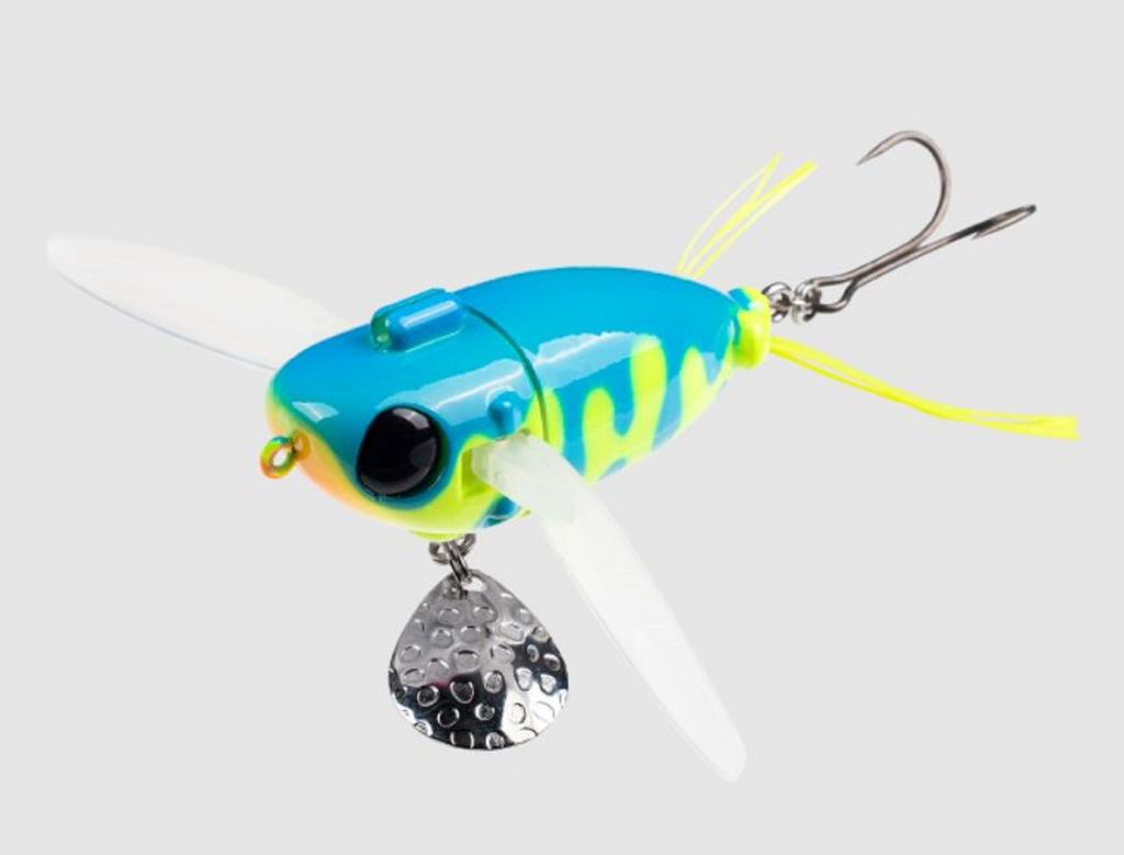 Jackall Nazzy Crawler 64mm 16 Gramm Schwimmköder Chartblau Tropfen (4809)