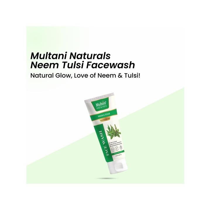 Naturals Neem a Tulsi Čisticí gel na obličej - 100 ml Čisticí gel na obličej