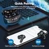 Wireless Earbuds Bluetooth 5.3 Headphones 50H Playback Ear Buds with IPX7 Waterproof, HD Microphone LED Display Earphones for iPhone and Andriod