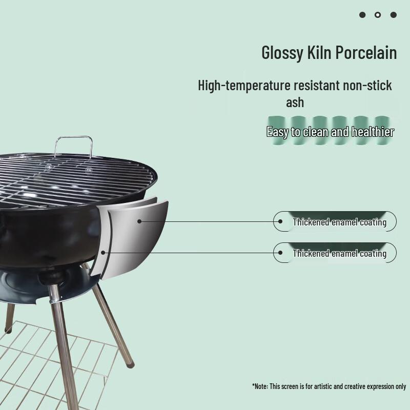 ZhiShi Portable Multi-functional Camping Charcoal Grill