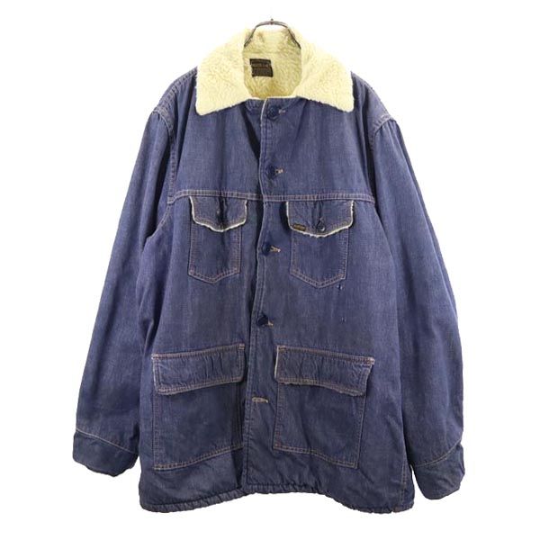 

Джинсовая куртка ROEBUCKS 70-х годов винтаж, на флисовой подкладке, мужская, б/у