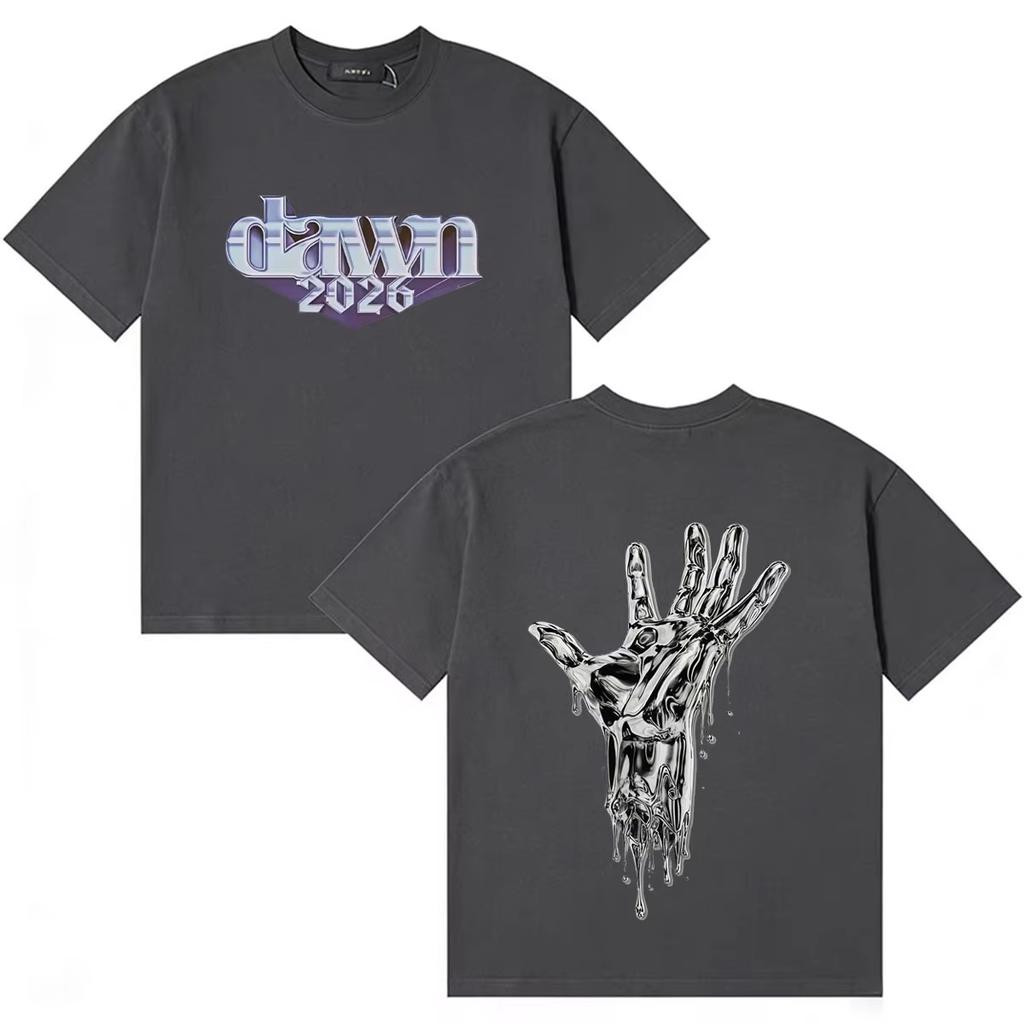 The Weeknd After Hours Til Dawn 2026 World Tour Fashion Hip Hop Loose High Quality Popular Crew Neck Short Sleeve Women And Men T-Shirt