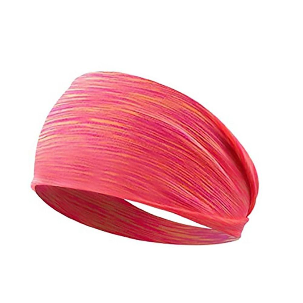 Men Women Elastic Hair Bandage Color Yoga Gym Head Band New Sports Headband