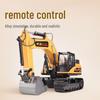 Іграшка-екскаватор зі сплаву з пультом дистанційного керування - Електрична інженерна машина для дітей