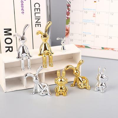 2024 neue Kawaii Kaninchen Ornament Ins Auto Zubehör Dekorative Lieferungen Kreative Desktop Ornament Room Decor Nette Kinder Geschenke