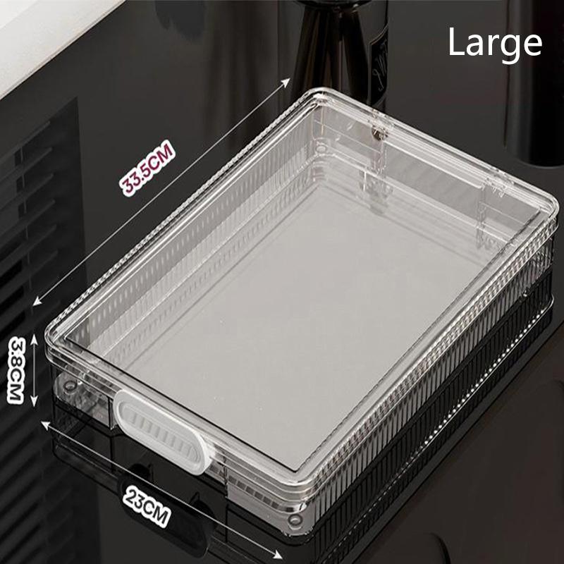 Empty Press On Nails Storage Box False Nail Packaging Set For Manicure Organizer Nail Supplies With Double-sided Adhesive Tape