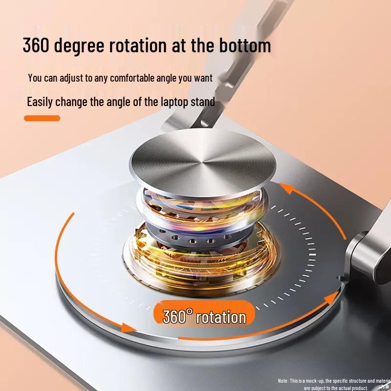 D147 Rotatable Foldable Laptop & Tablet Stand