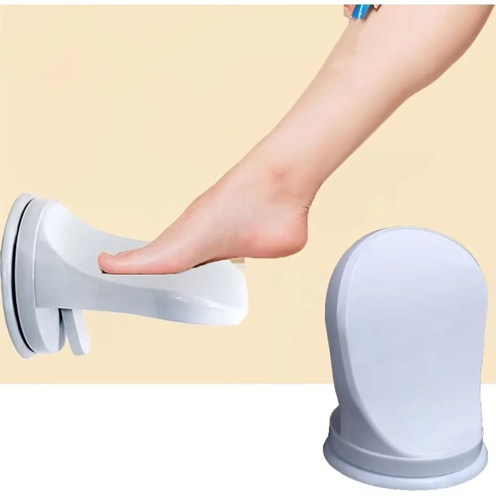 Suction Cup Shower Foot Rest Grip Holder Leg Shaving Footrest Ergonomic Shower Step Wash Feet