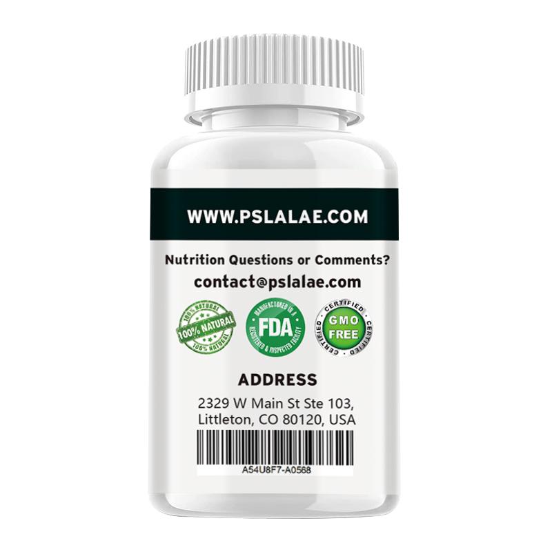 Pslalae Selenium Extract Capsules, 200 micrograms per serving, all-natural, 120 capsules, suitable for adults, high absorption rate.