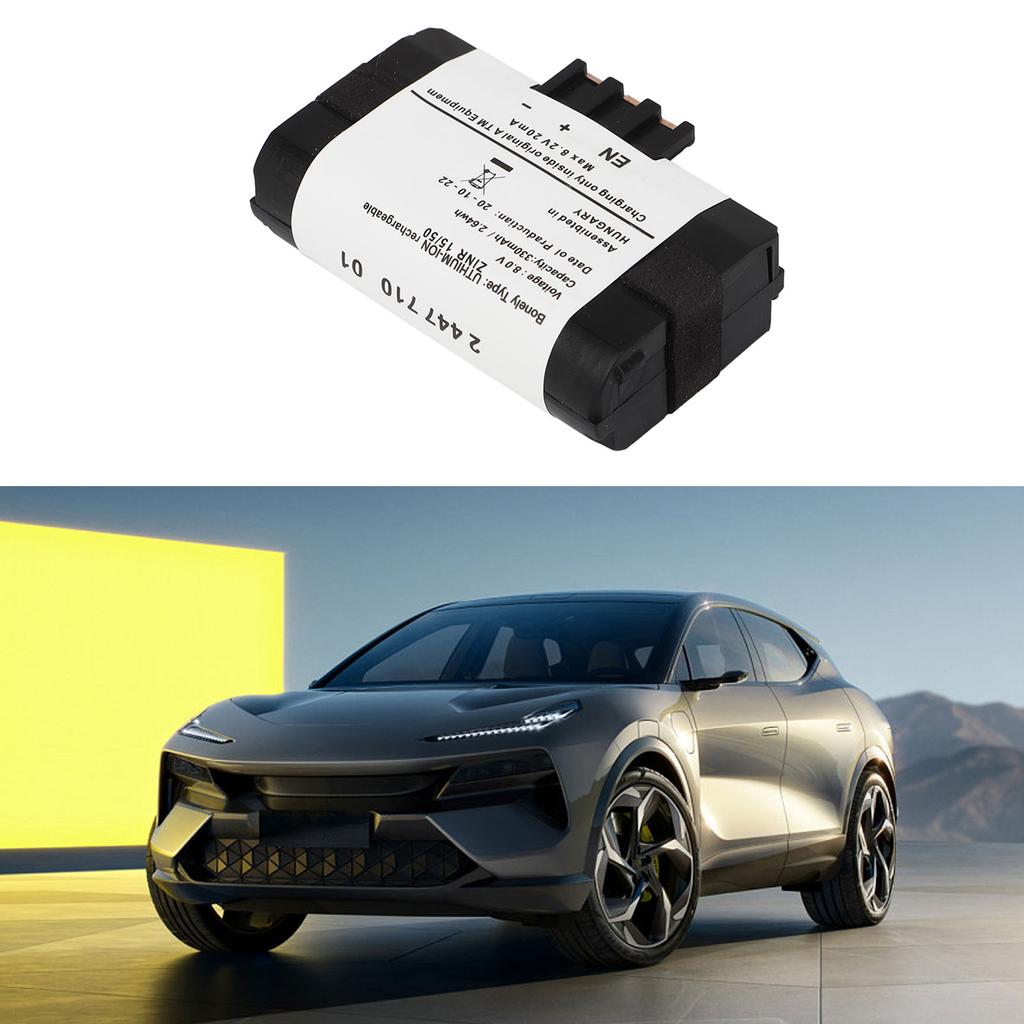 Car Battery 330mah 84102447710 2447710 Portable TCB Emergency Battery Replacement for F20 F30 F31 G20 G21 G30 Car