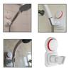 Shower Head Holder Adjustable Shower Spray Bracket Nail-free Wall Mounted Showerhead Rack  Silver
