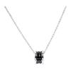 Save The Children Charity Collection Black Inlay 925 Silver Ceramic Necklace Unisex Necklace CL856977-349634