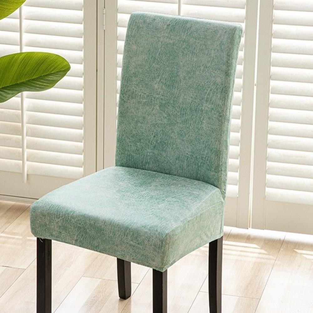 Dust-proof Waterproof Chair Cover Removable Chair Slipcovers Retro Dining Chair Cover Living Room
