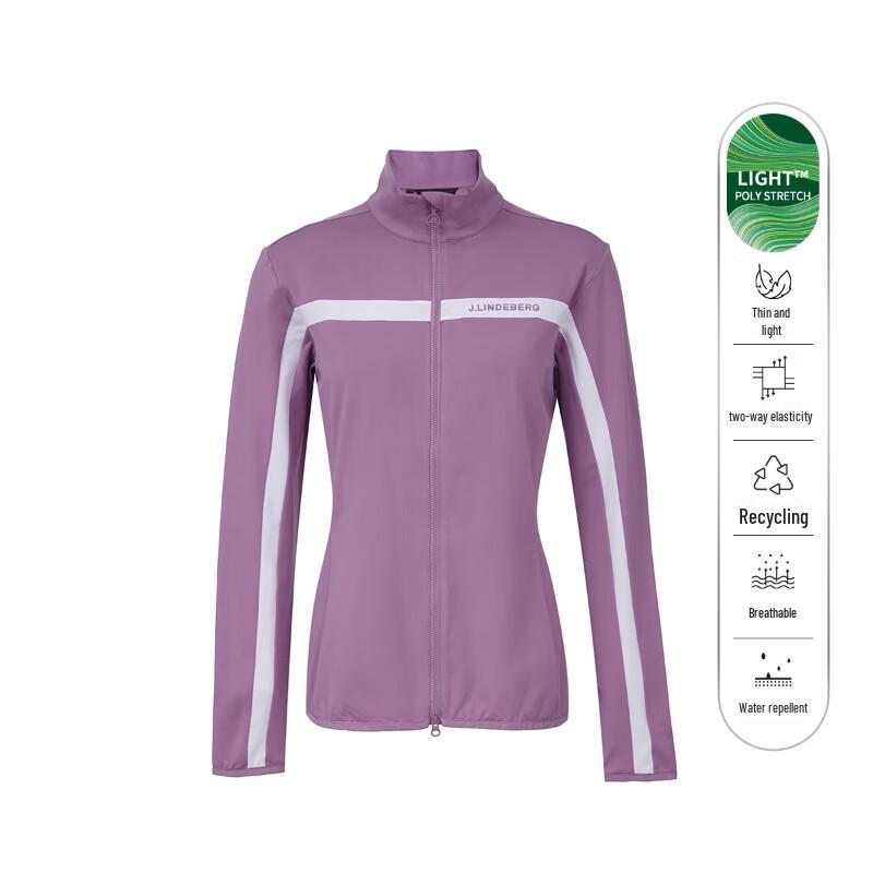 

J.Lindeberg Women s Stand-Collar Golf Sweatshirt M
