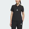 Adidas Ct Polo Short Sleeve Women Tops Black IT4357