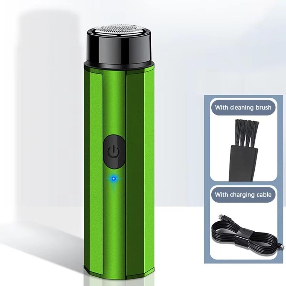 Waterproof Electric Shaver Mini Men's Beard Razor Portable Beard Trimmer for Home&Travel