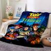 1pc Toy Story Adventure Flannel Blanket,Ultra Soft Warm Plush Throw for Home Bedroom Bed Sofa Cover Camping Picnic Gift Y71717
