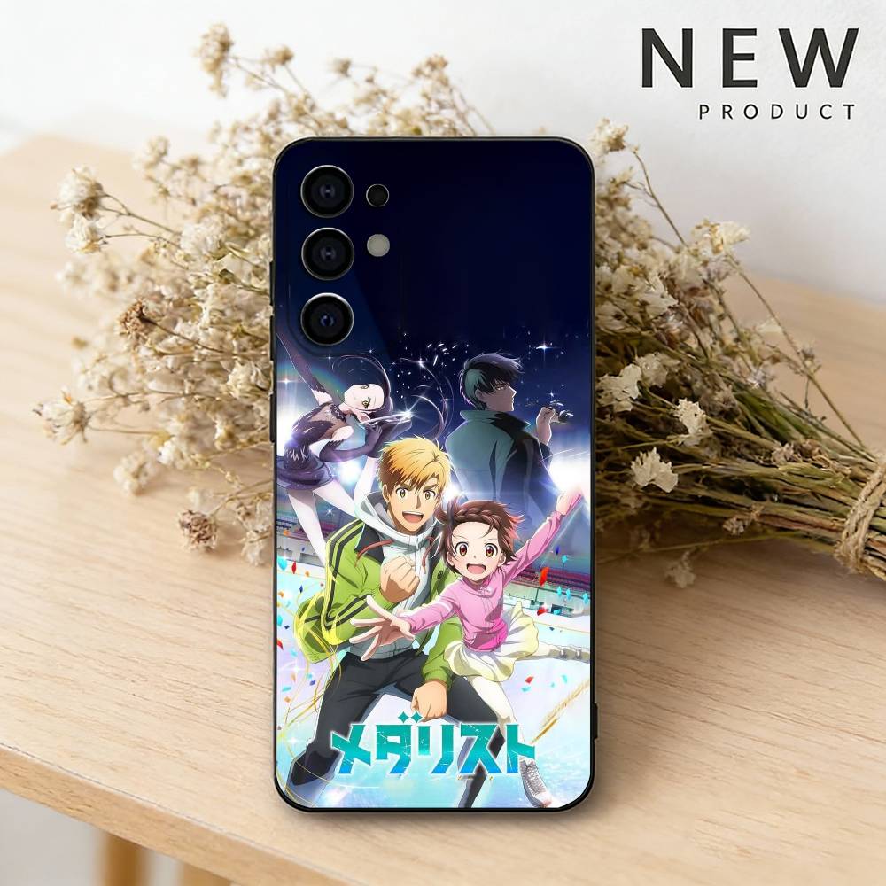 Medalist Anime Inori  phone Case For Samsung S26,25,24,21,22,23,30,20,Ultra,Plus,Fe,Lite Black Soft Cover
