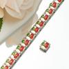 2024 DIY Personalized Shiny Classic Burger Coffee Beverage 304 Stainless Steel Italian Charm Bracelet Link 9mm * 10mm Module