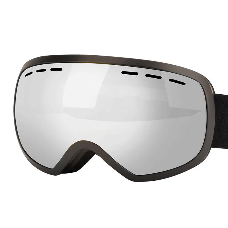 Longchan Unisex Double-Layer Anti-Fog UV Ski Goggles