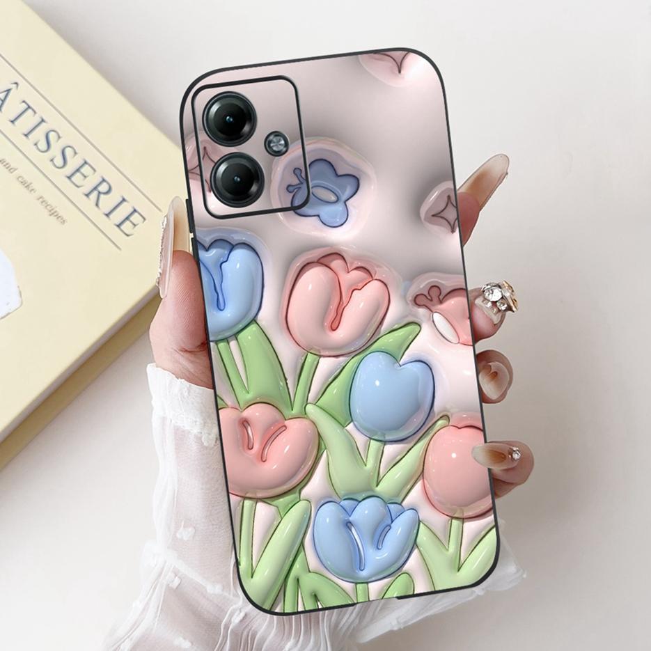 For Motorola Moto G14 G24 G34 Case Fashion Cartoon Cover Soft TPU Phone Case For Motorola G14 Moto G24 G34 MotoG24 MotoG34 Shell