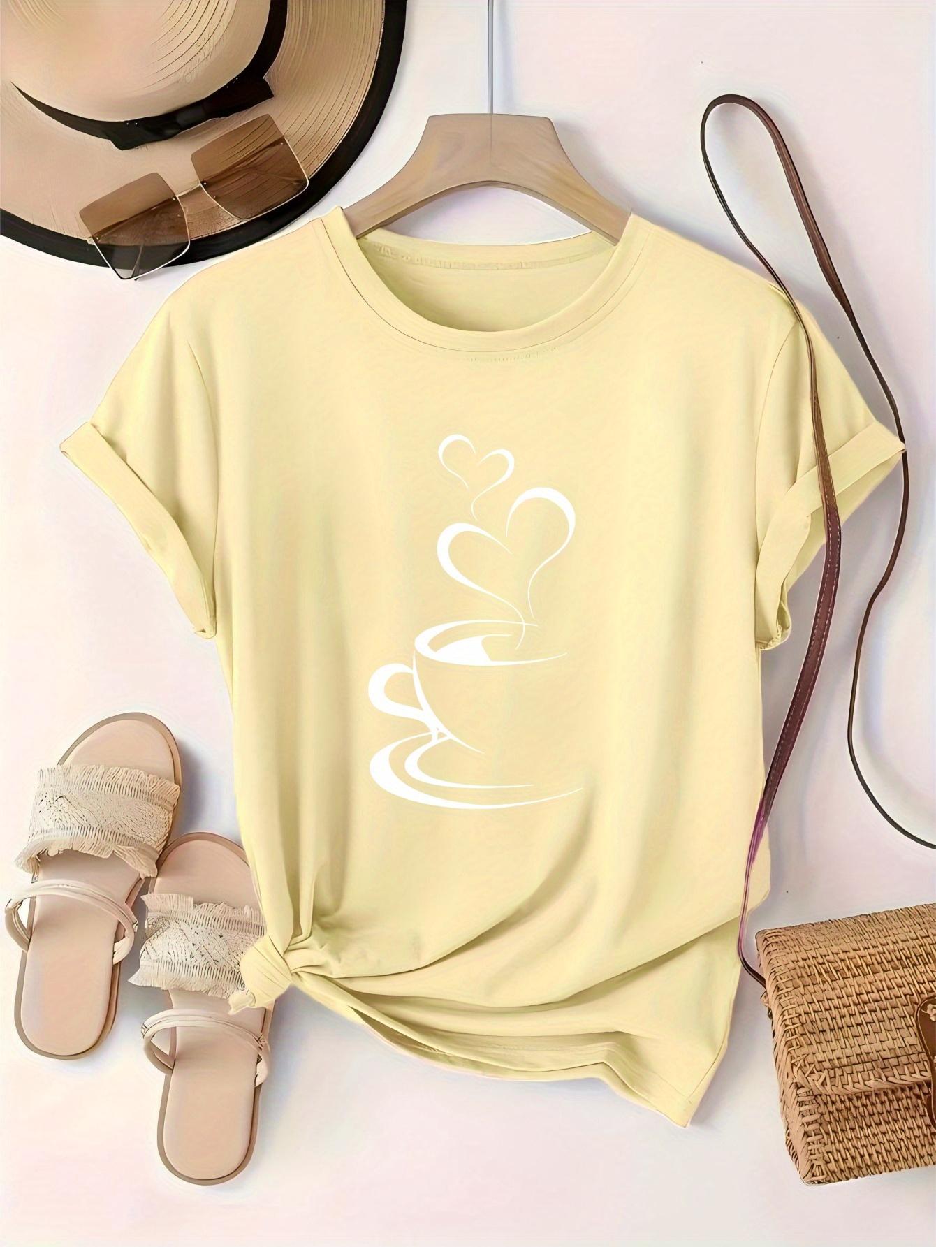

Plus size T-shirt women s tops spring, summer and autumn short-sleeved directional print sweatshirt 5XL