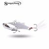 VIB Baits 1pc Metal 23g High Carbon Steel Hook Vibration Spoon Fishing Lure Bass VIB Artificial Fishing Tool