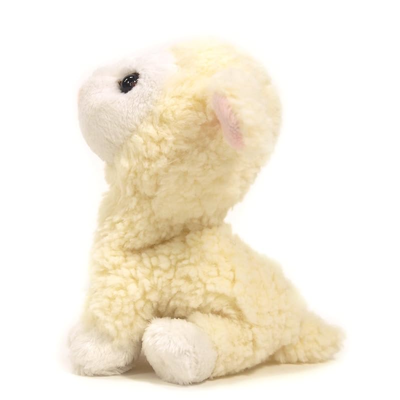 SunLemon Fluffy Sheep Small 15x16x15cm Plush Animal P-8501