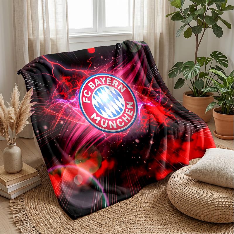 Bayern Munich Theme blanket Soft Flannel Blanket Plush Throw Blanket Cozy Sofa Bed Blanket for Home Decor