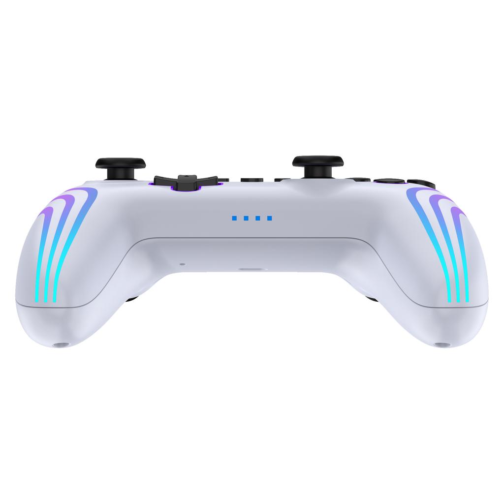 Wireless Controller for Switch with Six Axis Gyro Sensor, 3D Joystick Calibration and RGB Lights