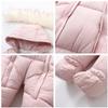 0-24M Newborn Baby Girl Clothes Winter Cotton Baby Romper With Gloves Children's Jumpsuit Hooded Plus Velvet Infant Clothing Set