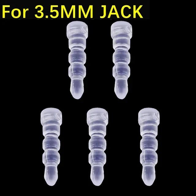 Transparent DIY Anti Dust Charge Port Dust Plugs for IOS 3.5MM Jack Type C Plug Cellphone USB Cover Cap For iPhone 17 16/Samsung