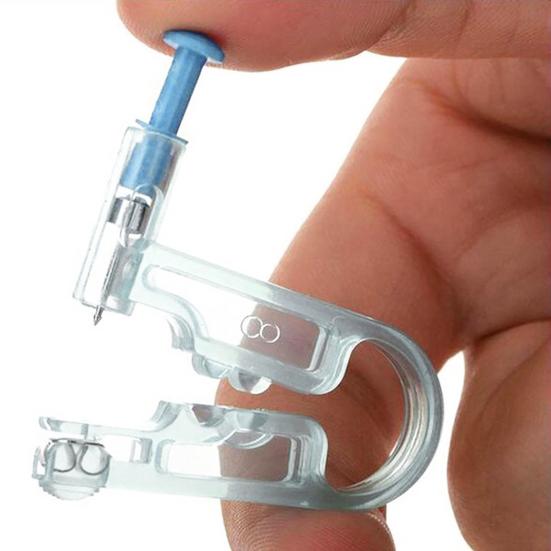 Ear Piercing Tool Disposable Accurate Location Plastic Body Hole Piercing Tool for Salon