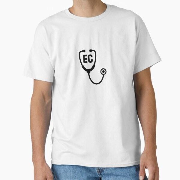 Endicott College Nursing Stethoscope Classic TS Made In UsaAus TShirt S2xl