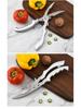 Multi-functional Stainless Steel Bone-Cutting Scissors for Household and Commercial Use
