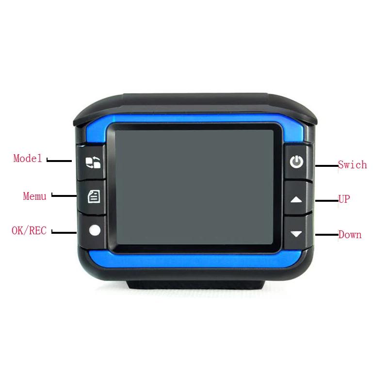 2-in-1 All-in-One Auto Dash Camera Built-in Anti-Laser Speed Radar Alert, Supports 720P High Definition Video Capture