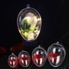 5PCS Home Decoration Egg Shape Easter Eggs Party Supplies Hanging Decor Transparent Ball Favors Hollow Candy Box