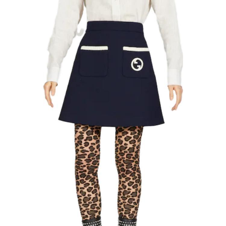 Gucci Retro Tweed Skirt 748161-ZANI9-4613