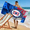 Deportivo Cruz Azul Team 2D Flat Print Beach Towel, Large Soft Quick Dry Towel for Beach Camping Swimming.NSTJ0928050