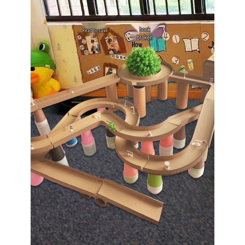 

Educational Transportation Track Building Set for Kindergarten Standard