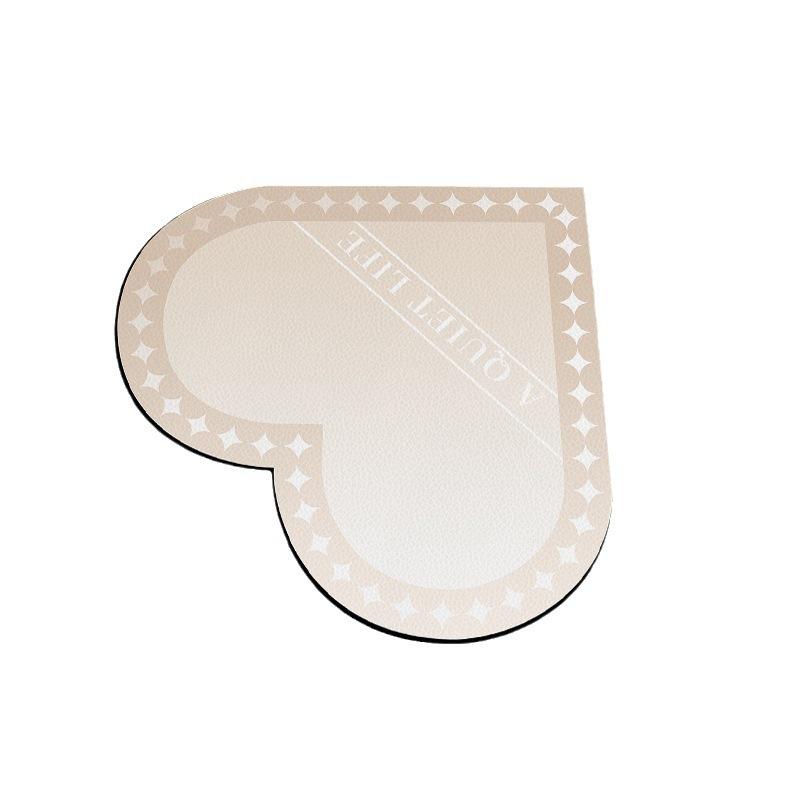 Door Entry Mat Dirt Resistant Non-slip Door Mat Peak-heart Entry Mat Mat Absorbent Entry Mat