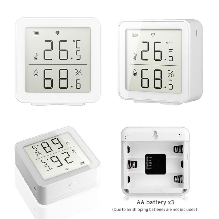 Digitales Thermometer Feuchtigkeitsmonitor mit App-Benachrichtigungen Feuchtigkeitssensor Innenbereich