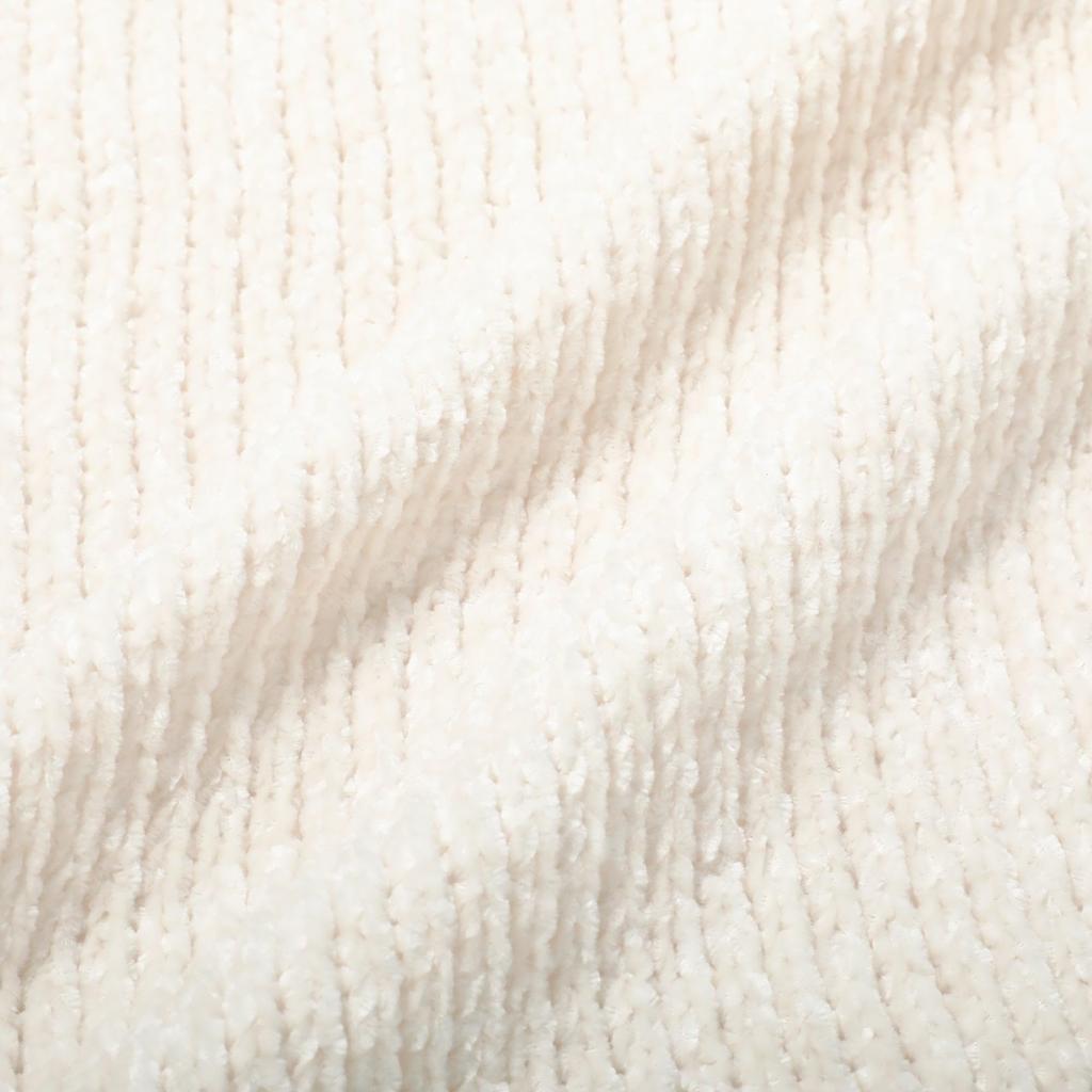 Francfranc Shirley Throw (170cm x 130cm) Ivory Blanket/Half Blanket