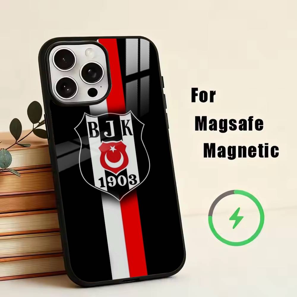 Fashion Besiktas BJK-1903 Phone Case For iPhone17,16,15,14,13,12,11 Plus,Pro Magnetic For Magsafe Wireless Charging
