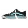 Vans Ward Slip Resistant Abrasion Resistant Low Top Skateboard Shoes Unisex Black Blue VN0A36EMC4R(Team613-)