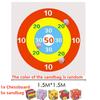 Team Building  Outdoor Parent Child Interaction Sandbag Throwing Toy Target Throwing Board Fun Game Props Kid Team Training Toys