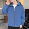 Spring and Autumn New Cargo Jacket Men's Versatile Fashion Hooded Korean Men's Plus Size Casual Jacket