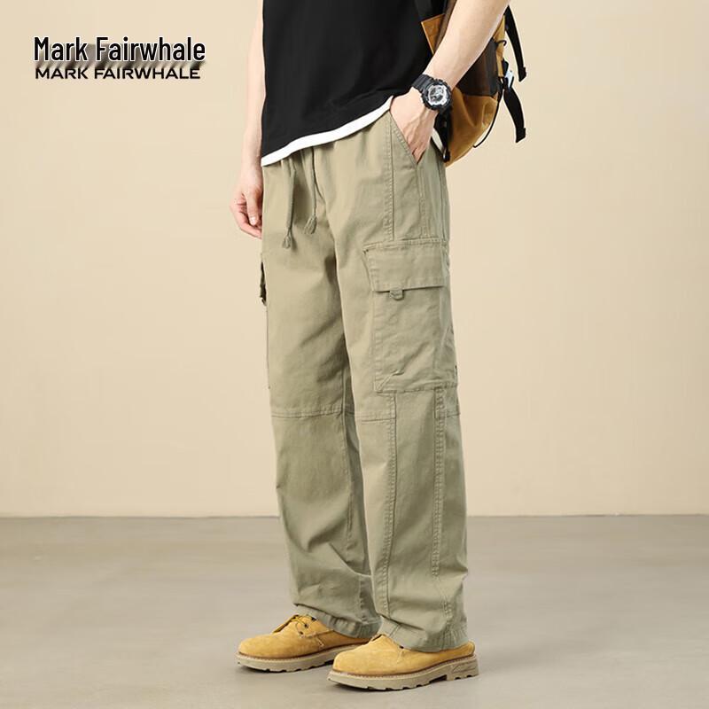 

Mark Fairwhale Men s Loose Straight Leg Cargo Pants 8XL
